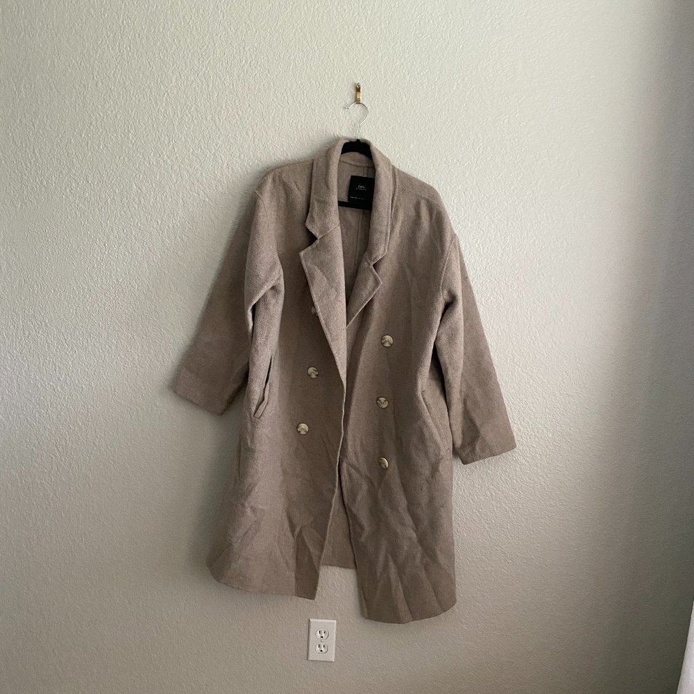 Zara Felt Pea Coat